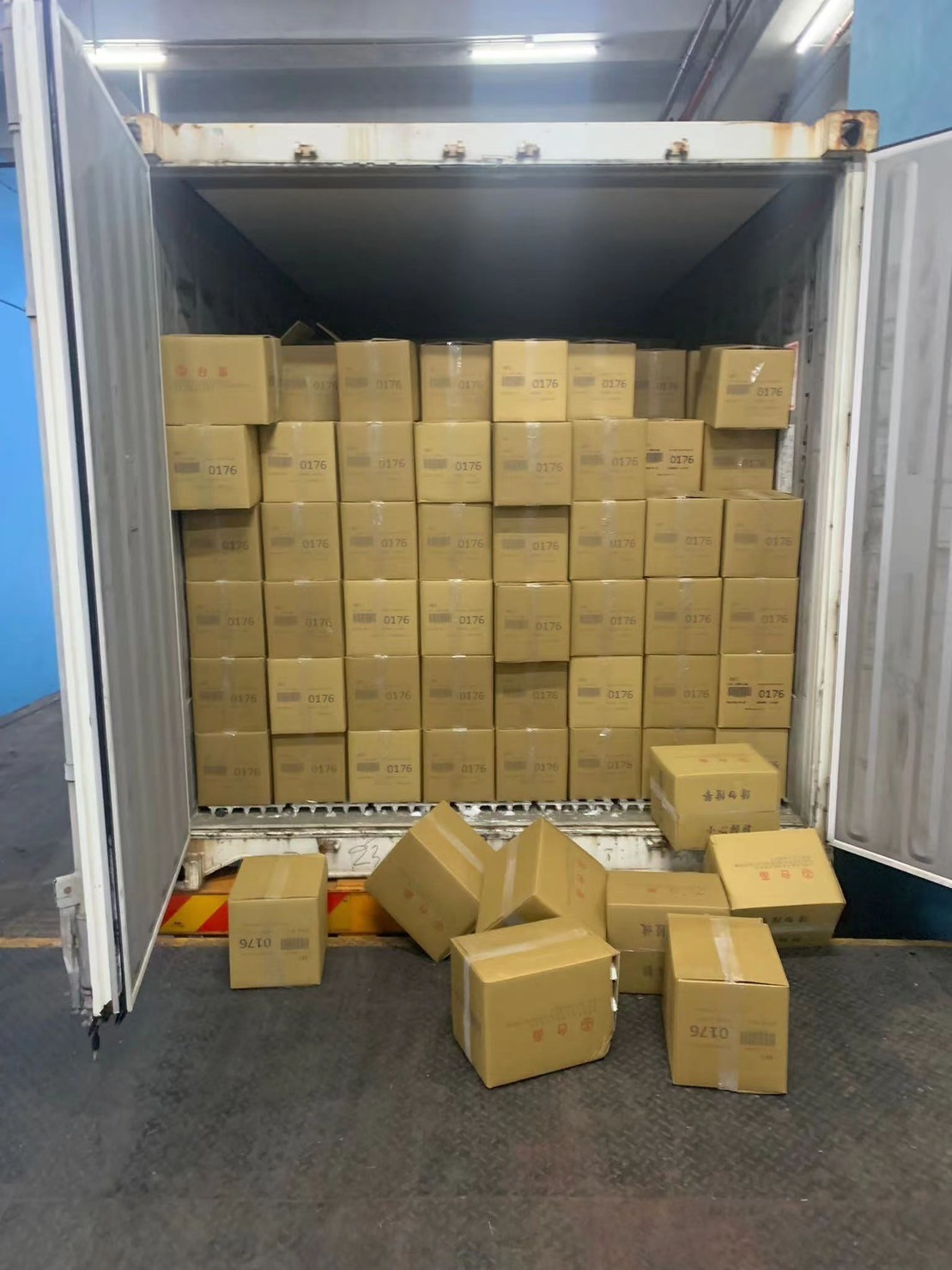 大批貨物即將出口!