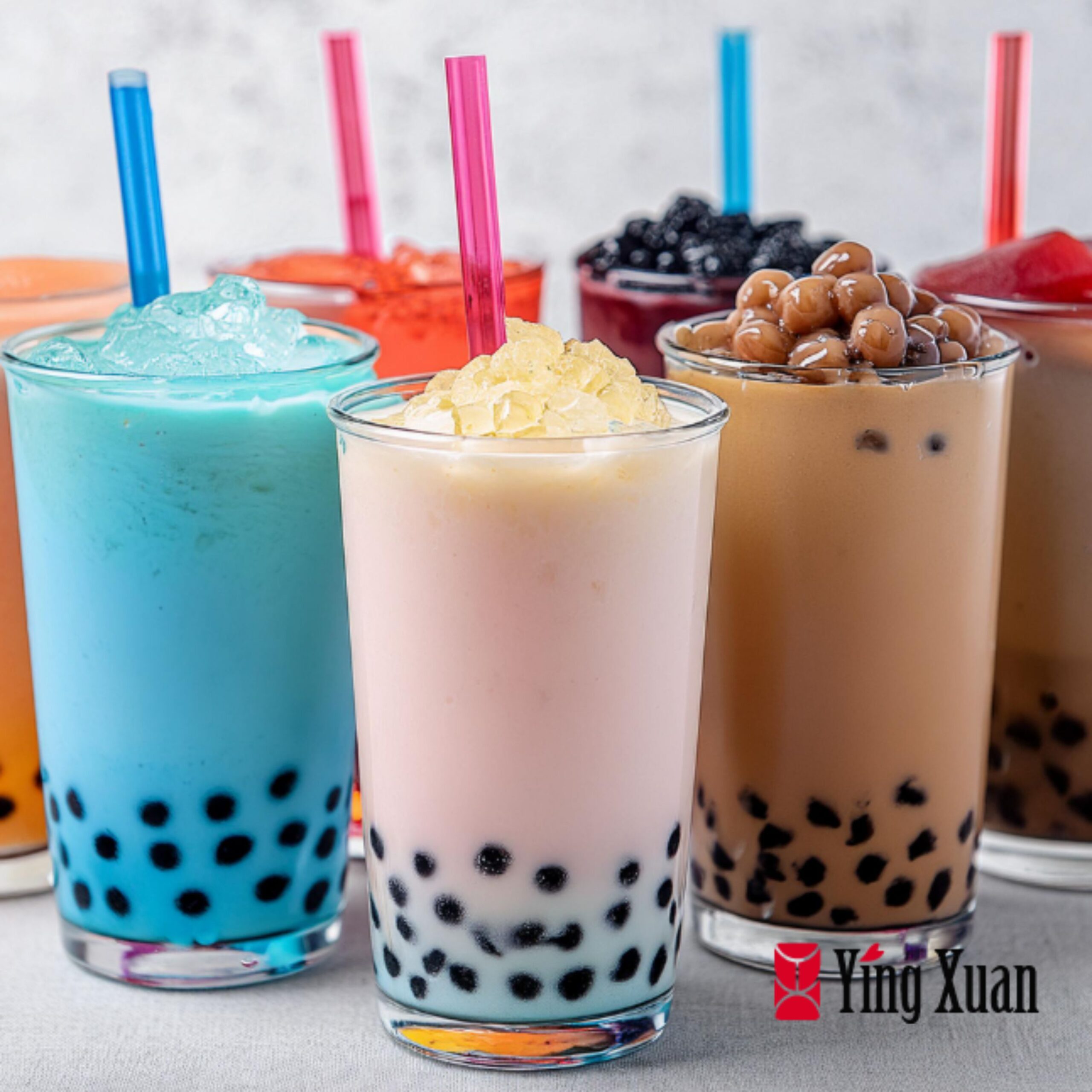 Variety of Boba Teas